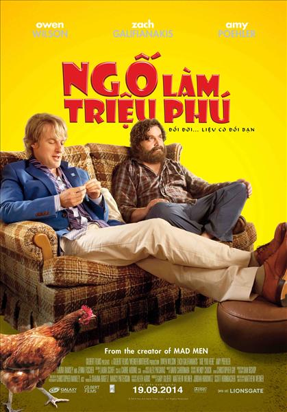 Ngố làm triệu phú, Zach Galifianakis, Owen Wilson