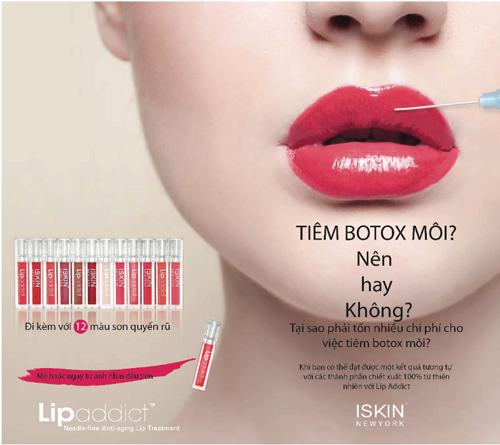 LipAddict, Mỹ phẩm dưỡng môi, Dưỡng môi, Mỹ phẩm chính hãng