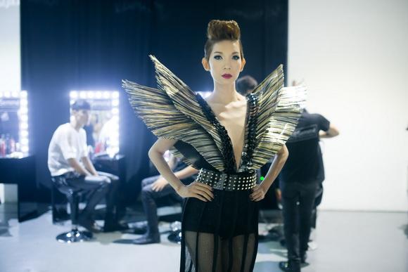 Sao việt,sao viet,vietnam's next top model 2014,giám khảo xuân lan,xuân lan hóa chiến binh
