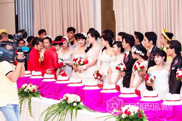 Hùng Cửu Long, doanh nhân showbiz, diễn viên Hùng Cửu Long, Gia đình Hùng Cửu Long tham gia đám cưới tập thể vì cộng đồng, từ thiện