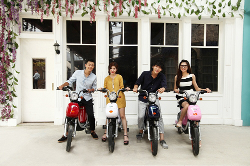 Xe đạp điện, Xe đạp điện HKbike, Bê Trần, Huyme, An Japan