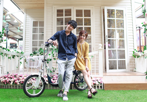 Xe đạp điện, Xe đạp điện HKbike, An Japan, Bê Trần, Huyme