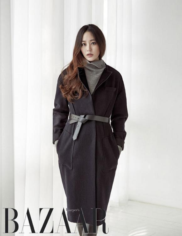 Kim Hyo Jin trên tạp chí Harper’s Bazaar,Kim Hyo Jin thời trang thu đông,sao hàn,sao hàn trên tạp chí,sao hàn thẩm mỹ,sao hàn thời thơ ấu
