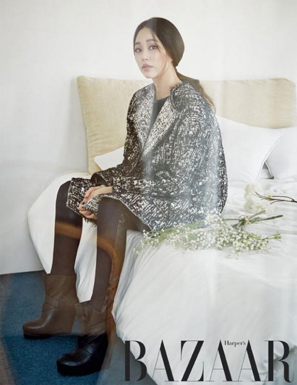 Kim Hyo Jin trên tạp chí Harper’s Bazaar,Kim Hyo Jin thời trang thu đông,sao hàn,sao hàn trên tạp chí,sao hàn thẩm mỹ,sao hàn thời thơ ấu
