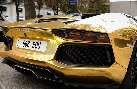 Siêu xe,siêu xe mạ vàng,choáng ngợp với siêu xe mạ vàng 127 tỷ đồng