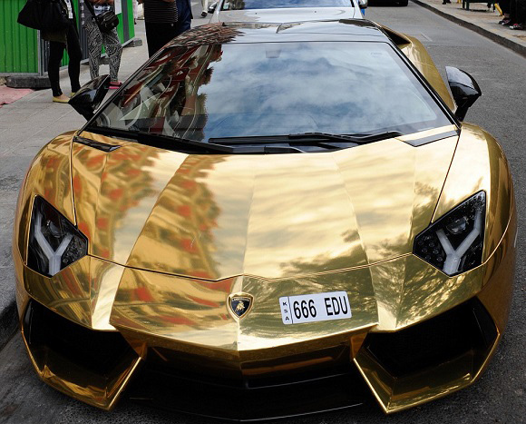 Siêu xe,siêu xe mạ vàng,choáng ngợp với siêu xe mạ vàng 127 tỷ đồng