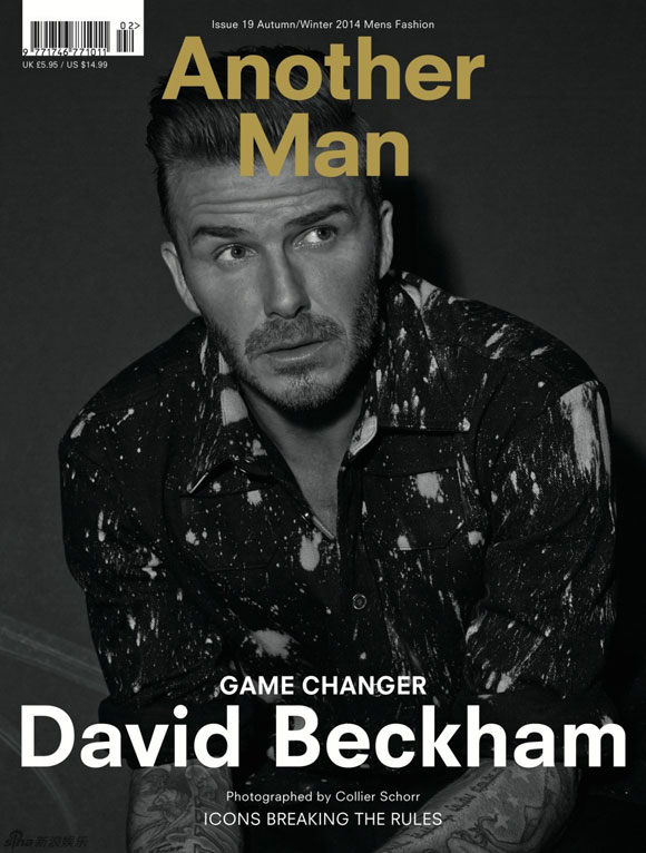 David Beckham,Another,sao Hollywood trên tạp chí,hình xăm của Beckham