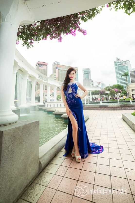 Hà Vy , Người mẫu Hà Vy , Gà cưng Tommy Nguyễn, Người mẫu Hà Vy trên đất Malaysia