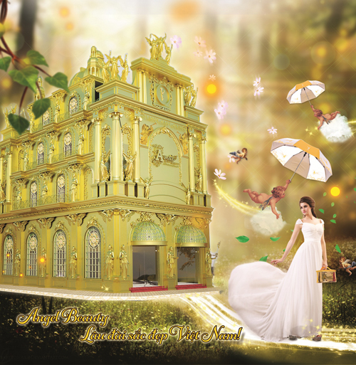 Angel Beauty, Chăm sóc da công nghệ cao, Nữ thần tình yêu Aphrodite, Lâu đài sắc đẹp