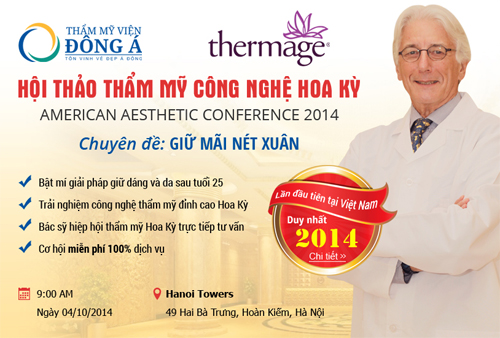 Thẩm mỹ viện Đông Á, Giữ dáng, Chăm sóc da