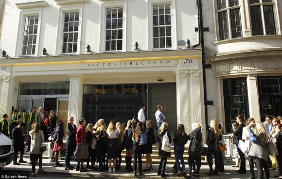 ictoria,David Beckham,cửa hàng thời trang của Vic,London