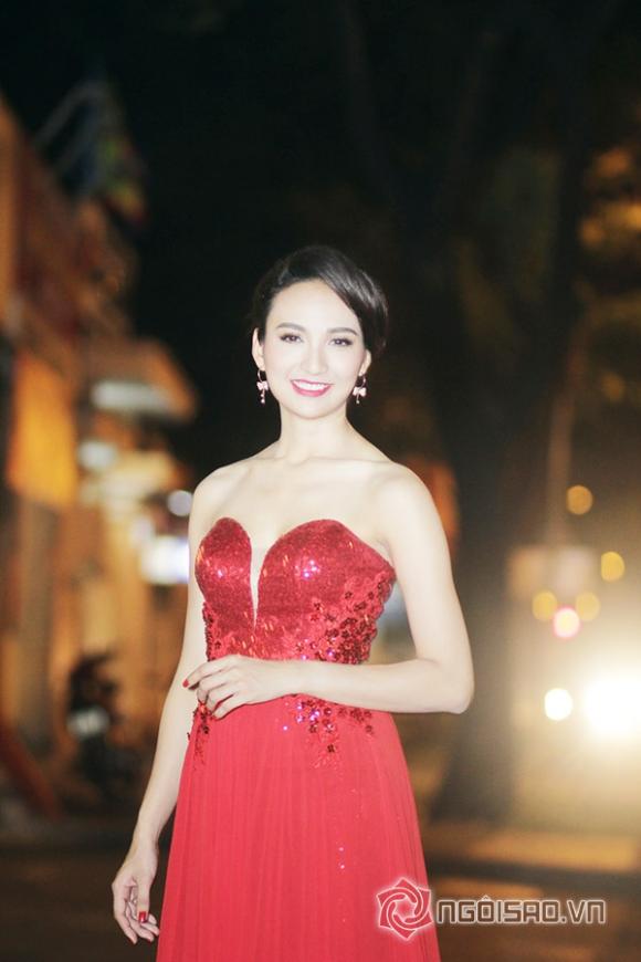 Ngọc Diễm, Hoa hậu Du Lịch 2008, Hoa hậu Ngọc Diễm khoe dáng mượt mà cùng đầm dạ hội