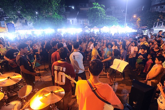 Lễ hội âm nhạc Gió mùa, chương trình nghệ thuật đường phố 5, Bảo Trâm, Hà Linh, Min, Lê Việt Anh