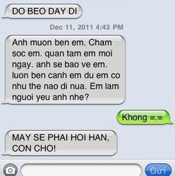 Tin nhắn vui,Tin nhắn chế,Tin nhắn hài hước