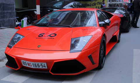 Super Car Passion 2014,Lamborghini Murcielago LP640