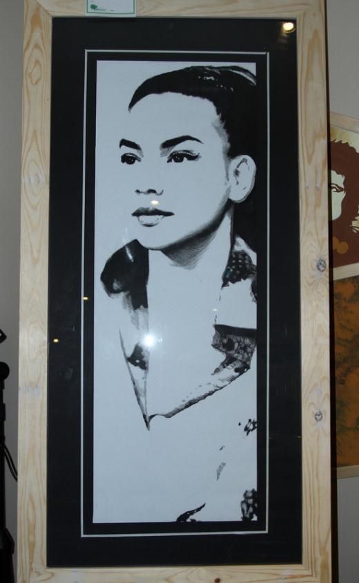 Tranh vẽ sao việt,Mỹ Tâm,Tăng Thanh Hà,Thu Minh,Ngô Thanh Vân