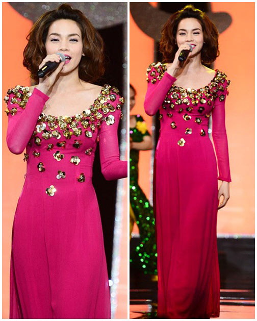 Hồ Ngọc Hà,Thời trang Hồ Ngọc Hà,Áo dài cách tân