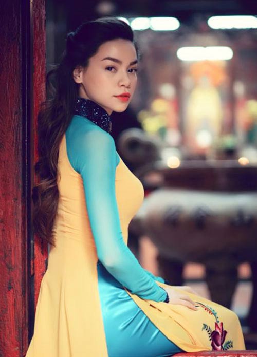 Hồ Ngọc Hà,Thời trang Hồ Ngọc Hà,Áo dài cách tân