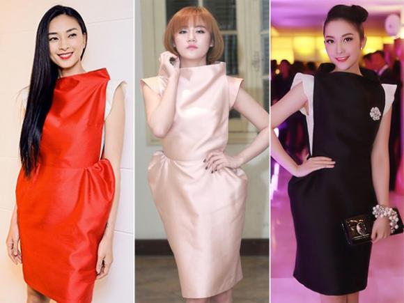 đụng hàng,sao việt đụng hàng,mỹ nhân việt đụng váy