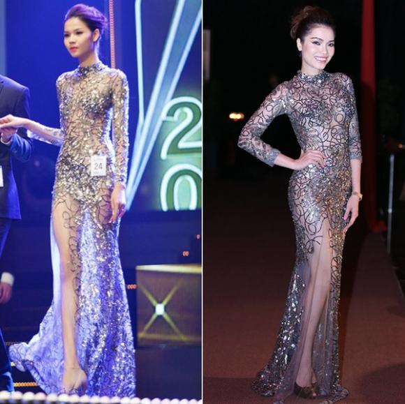 đụng hàng,sao việt đụng hàng,mỹ nhân việt đụng váy