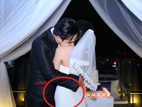 Hotboy Baggio,Đám cưới Baggio,Vợ Baggio mang thai