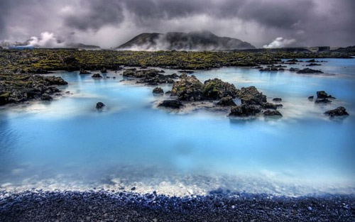 Suối nước nóng,Blue Lagoon,Du lịch Iceland