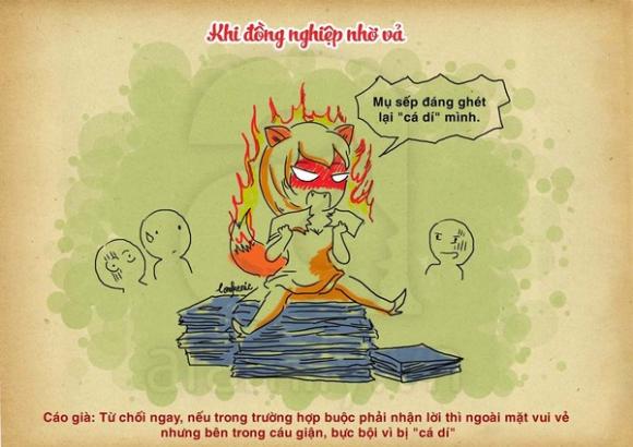 công sở,là cáo,là thỏ,chốn công sở
