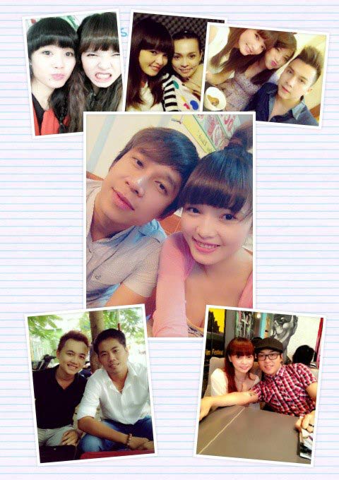 Ca sĩ Lê Hoàng,Lê Hoàng The Men,Hot girl Việt Huê