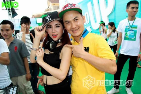 sao Việt, DJ Thúy Khanh,  bạn gái tin đồn Hồ Quang Hiếu, DJ Thúy Khanh bị đầu độc, Thúy Khanh bị sẩy thai, lộ diện chồng và con trai của Thúy Khanh