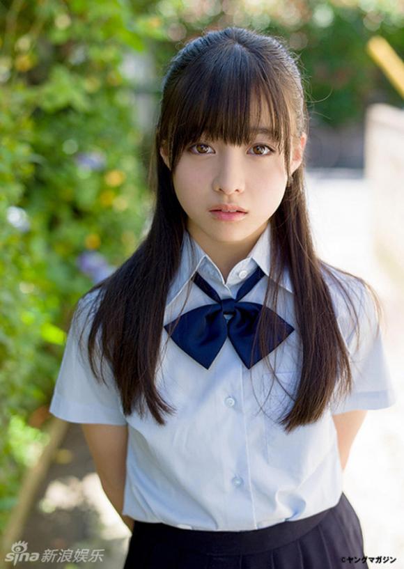 Nữ sinh,nữ sinh 15 tuổi,vẻ đẹp trong sáng tuổi 15 của 'nữ thần đồng phục Nhật Bản'