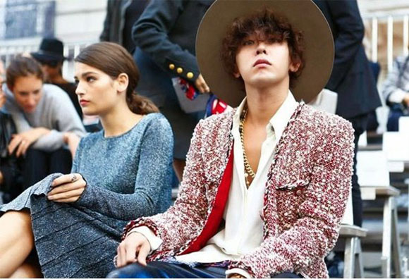 Choi Ji Woo,Valentino,Paris Fashion Week,Tuần lễ thời trang Paris,G-Dragon