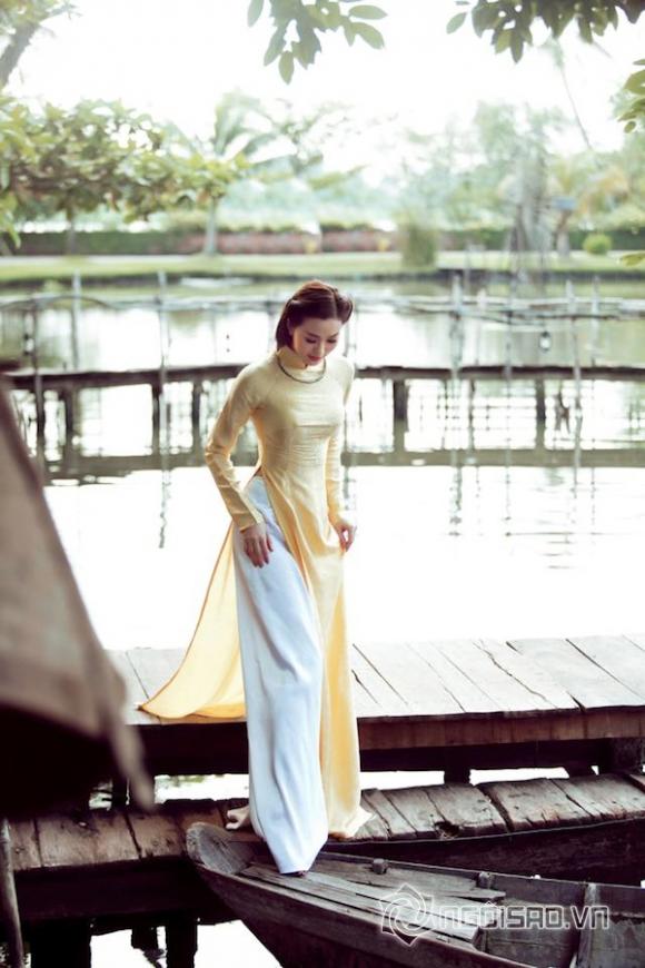 Khánh My áo dài, Khánh My ảnh đẹp, Khánh My Mỹ nhân Sài thành, người mẫu Khánh My 