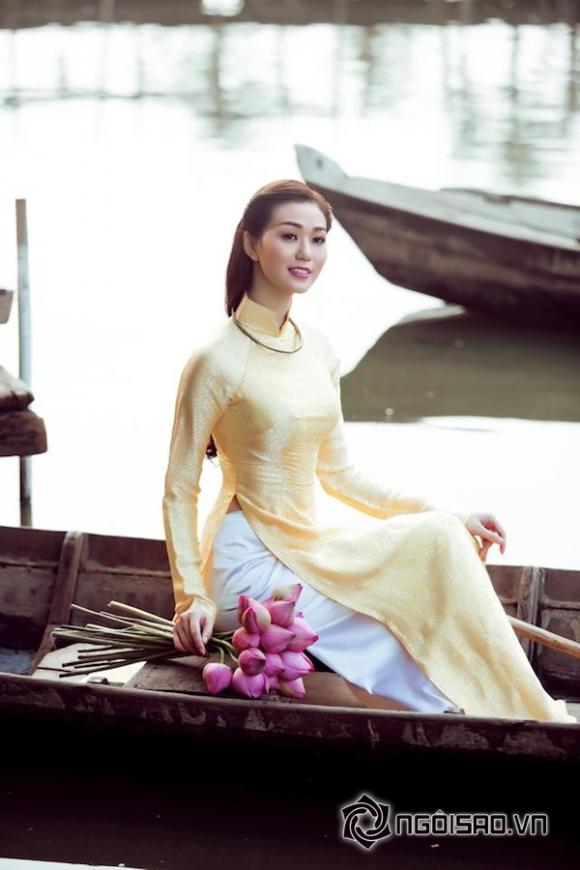 Khánh My áo dài, Khánh My ảnh đẹp, Khánh My Mỹ nhân Sài thành, người mẫu Khánh My 