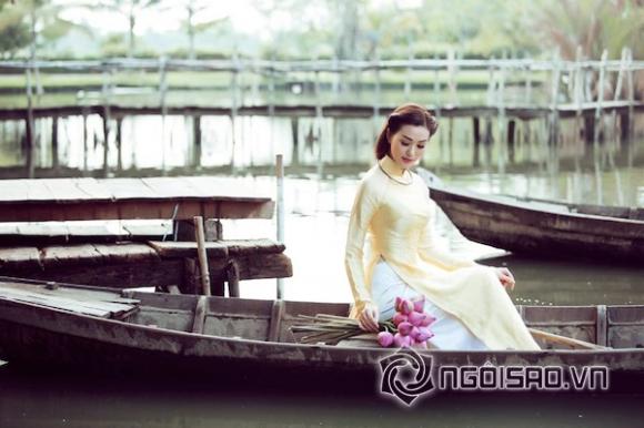 Khánh My áo dài, Khánh My ảnh đẹp, Khánh My Mỹ nhân Sài thành, người mẫu Khánh My 