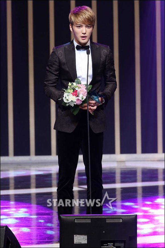 Kim Soo Hyun,Kim Soo Hyun nhận giải Daesang,Vì sao đưa anh tới,Korean Drama Festival 2014