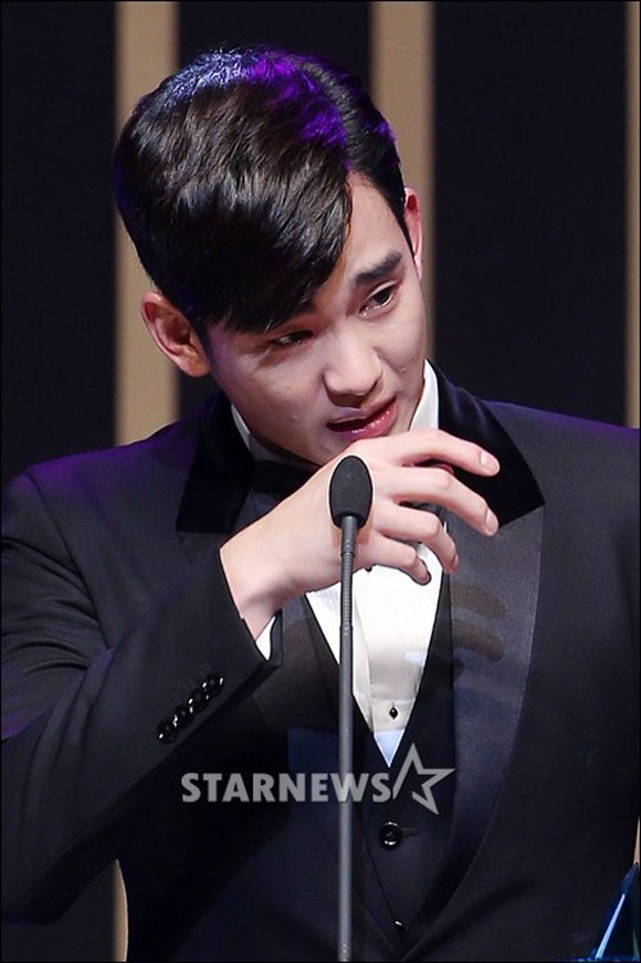 Kim Soo Hyun,Kim Soo Hyun nhận giải Daesang,Vì sao đưa anh tới,Korean Drama Festival 2014