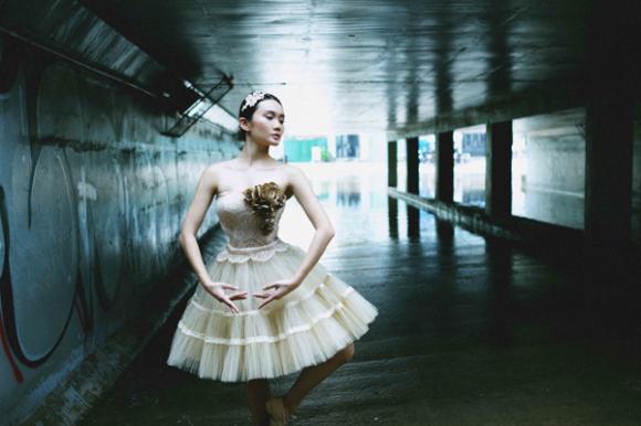 sao Việt, Á quân Thử thách cùng bước nhảy 2013, Mỹ An, Mỹ An hóa thân thành thiên nga trắng, điệu múa Ballet