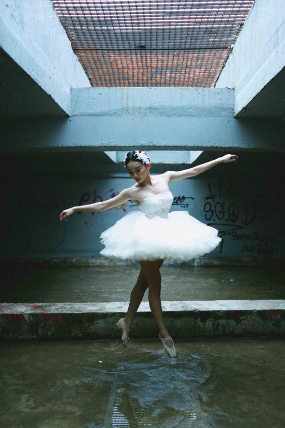 sao Việt, Á quân Thử thách cùng bước nhảy 2013, Mỹ An, Mỹ An hóa thân thành thiên nga trắng, điệu múa Ballet