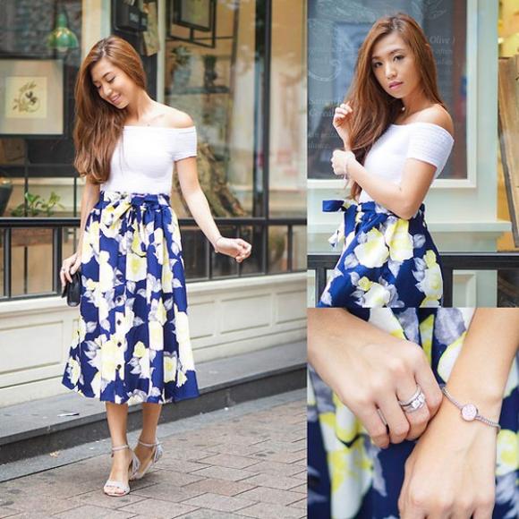 thời trang công sở,váy công sở dịu dàng,style làm mưa làm gió trên phố ngày thu,street style sao việt