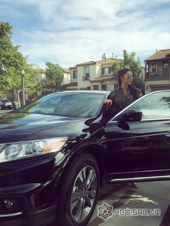 Ngọc Quyên,đào thị,Ngọc Quyên khoe xe mới,Honda Crosstour,sao Việt tậu xe sang
