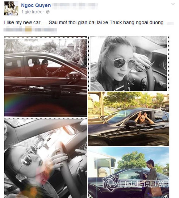 Ngọc Quyên,đào thị,Ngọc Quyên khoe xe mới,Honda Crosstour,sao Việt tậu xe sang