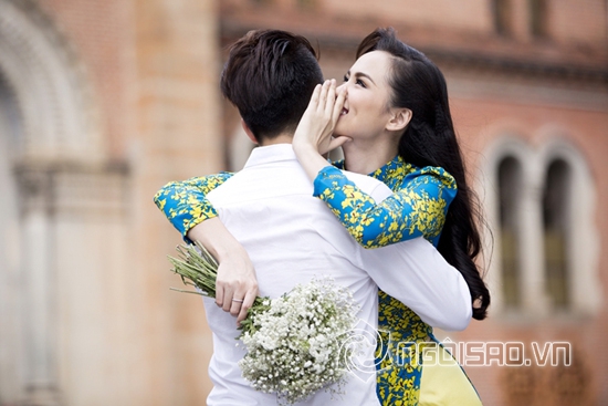 Diễm Hương, bạn trai Diễm Hương, Quang Huy bạn trai Diễm Hương, hoa hậu Diễm Hương, Diễm Hương ảnh cưới