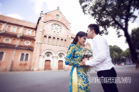 Diễm Hương, bạn trai Diễm Hương, Quang Huy bạn trai Diễm Hương, hoa hậu Diễm Hương, Diễm Hương ảnh cưới