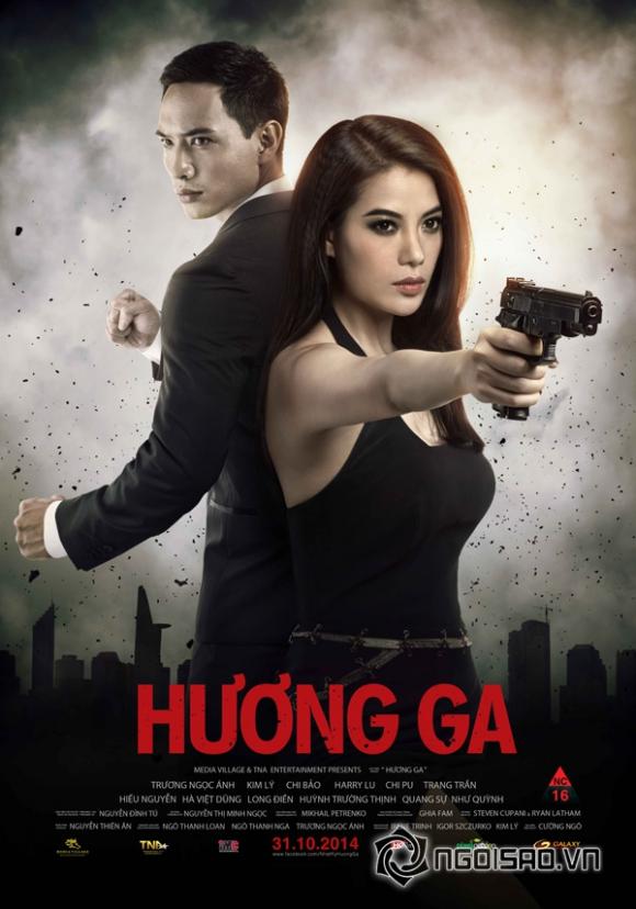 Trương Ngọc Ánh, Hương Ga, Poster Hương Ga