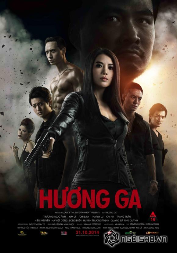 Trương Ngọc Ánh, Hương Ga, Poster Hương Ga