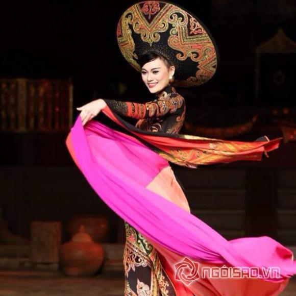 Cao Thùy Linh, Giải nhất Trang phục dân tộc, Hoa hậu quốc tế 2014