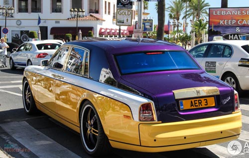 Rolls-Royce Phantom, Rolls-Royce Phantom mạ vàng, Giá Rolls-Royce Phantom, Xe sang Rolls-Royce Phantom