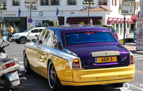 Rolls-Royce Phantom, Rolls-Royce Phantom mạ vàng, Giá Rolls-Royce Phantom, Xe sang Rolls-Royce Phantom