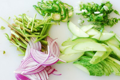 Món salat, salat mực,salad mực kiểu Hàn tươi ngon, hấp dẫn