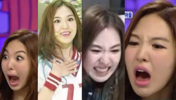 sao Kpop làm mặt xấu,sao Hàn,Sooyoung,Taeyeon,Minah
